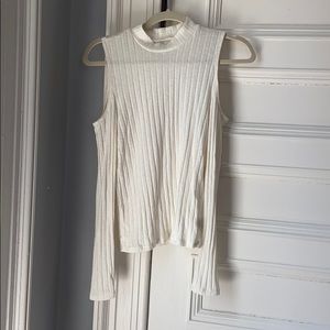 Cold Shoulder Long Sleeve Top